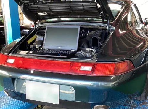 メンテナンスの様子